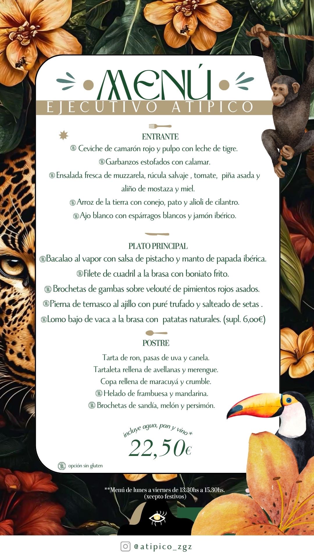 A4 menu (Tu historia)